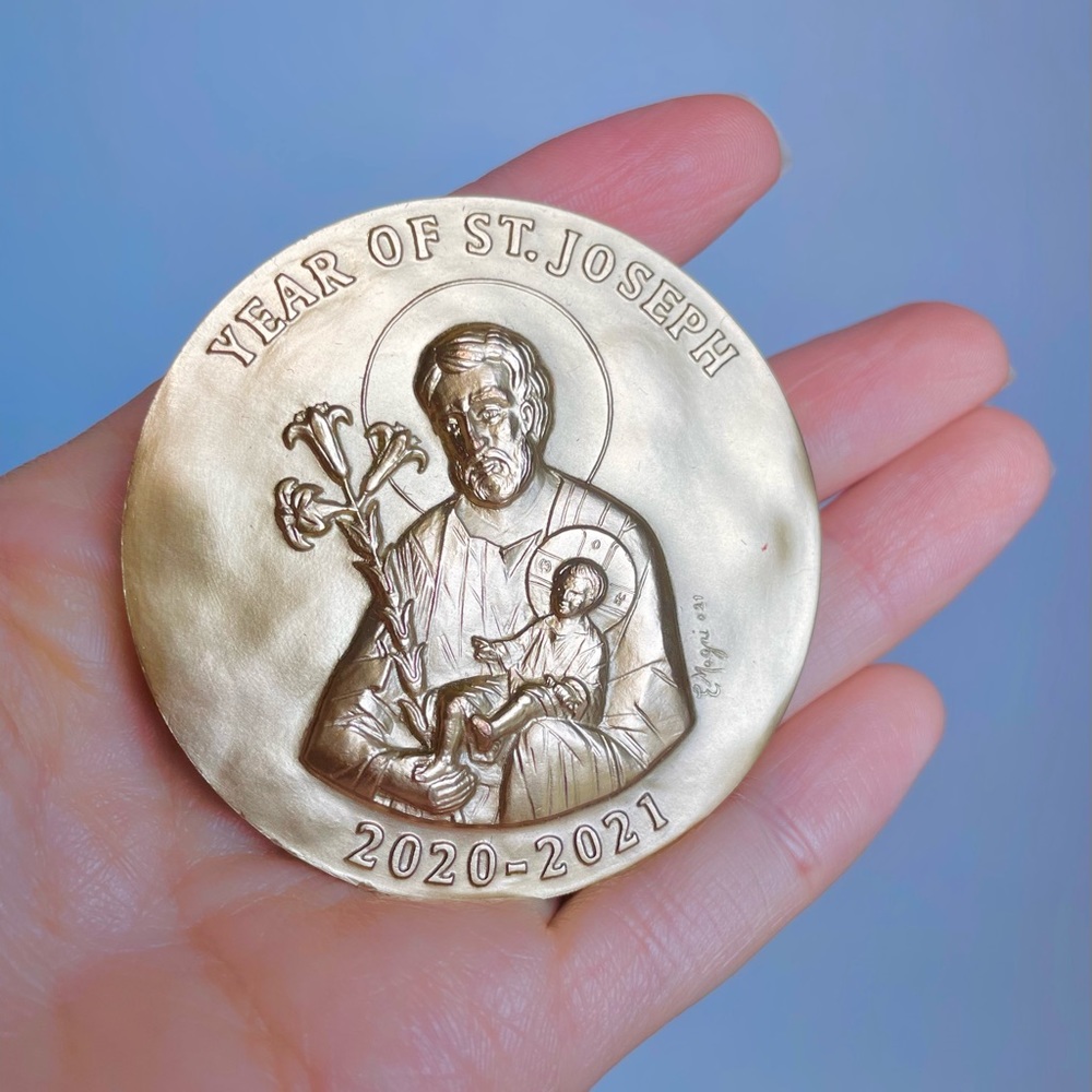 St. Joseph big extremely HEAVY coin